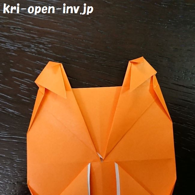 折り紙でくまの簡単な作り方 かわいいから親子を作ってみました 知楽ラボ