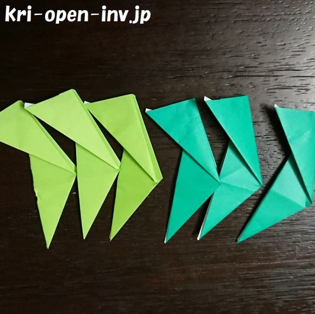 折り紙リースを6枚で作る折り方 簡単なので子供と折って飾ろう 知楽ラボ