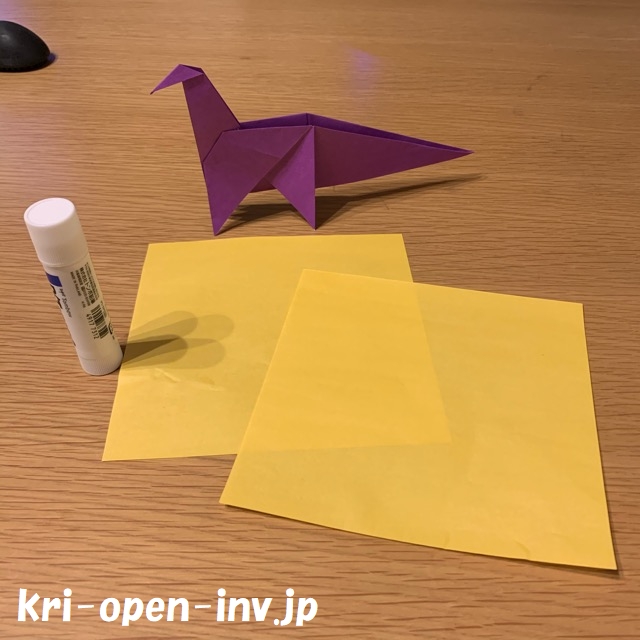 恐竜を折り紙で簡単に子どもができる折り方 かわいいから大人気
