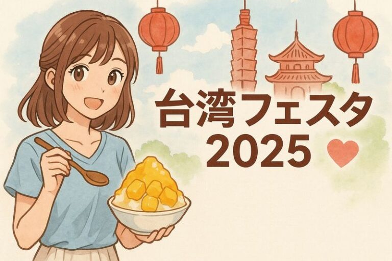 台湾フェスタ2025完全ガイド！代々木でグルメも映えも楽しむ魅力紹介 | 知楽ラボ